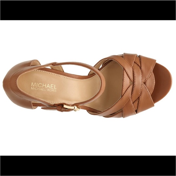 Annaliese Leather Platform Sandal - Picture 5 of 8